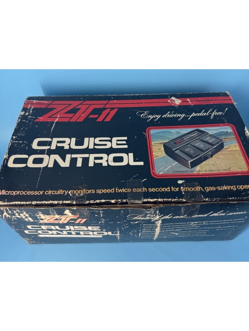 NOS Vintage Zemco ZT-11 Cruise Control Kit New Open Box Complete Manuals 1980s